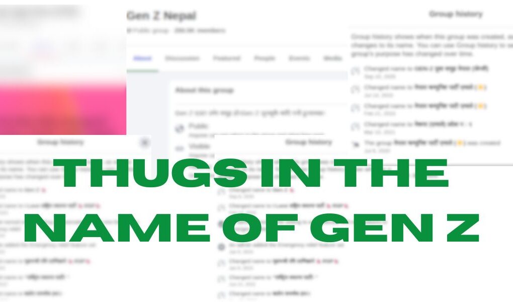 Thugs In The Name Of Gen Z